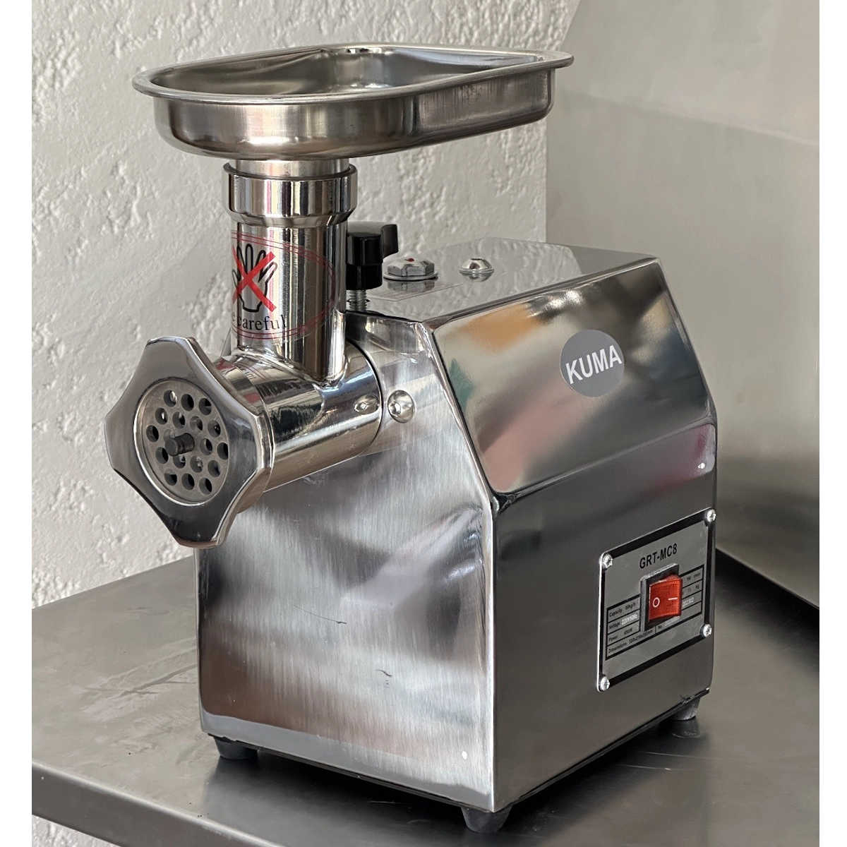 Picadoras de carne de mesa Kuma