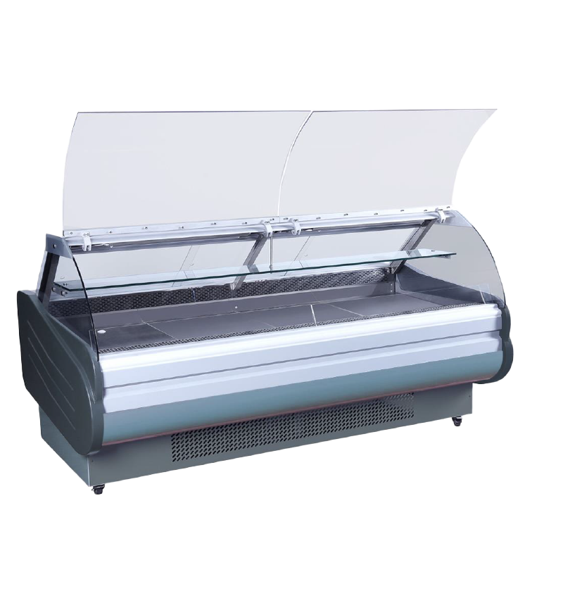 Vitrina Vidrio Curvo