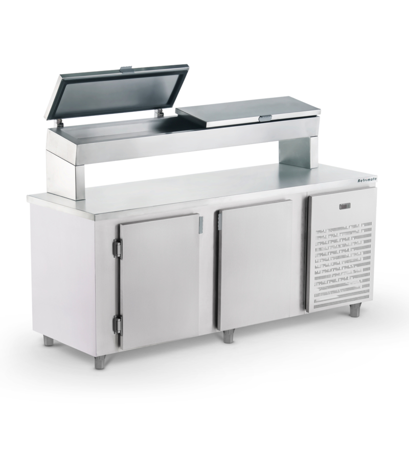 Bajo mostrador con cubas Refrimate