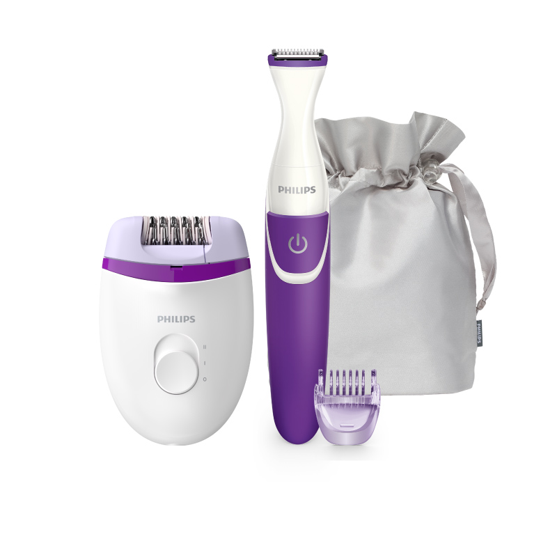 DEPILADORA SATINELLE ESSENTIAL + RECORTADOR DE CAVADO
