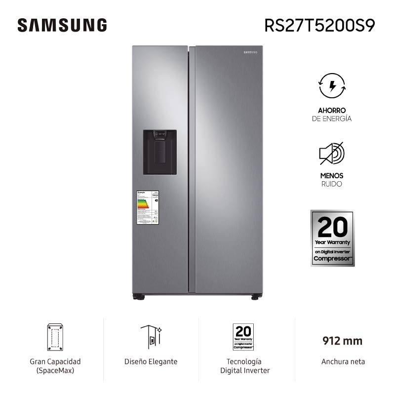 REFRIGERADOR SIDE BY SIDE