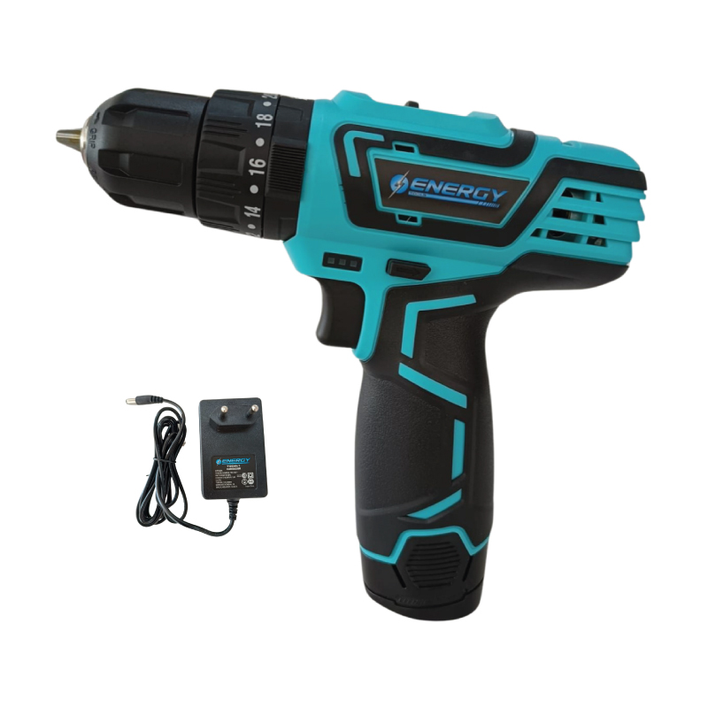 TALADRO ATORNILLADOR PERCUTOR 12V