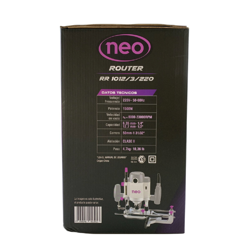 ROUTER 1/4” – 1/2” NEO