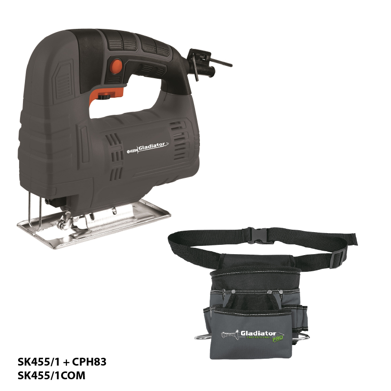 Sierra caladora + Cinturón para herramientas