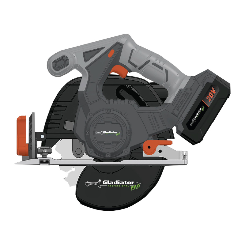 SIERRA CIRCULAR BRUSHLESS 20V C/ CARGADOR Y BATERÍA