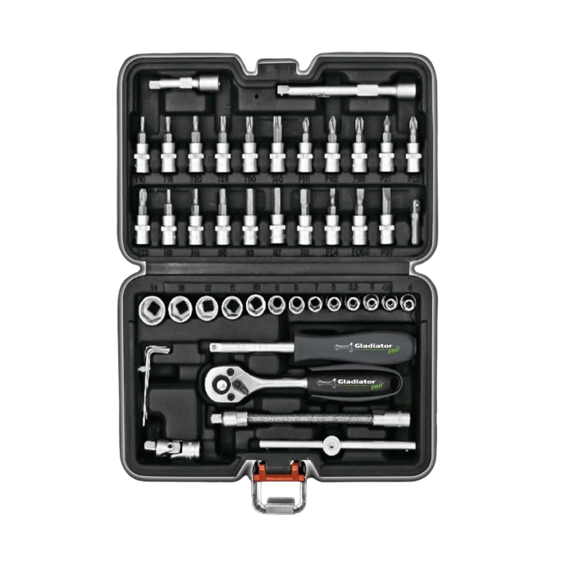 JUEGO DE TUBO 46 PZAS. 1/4