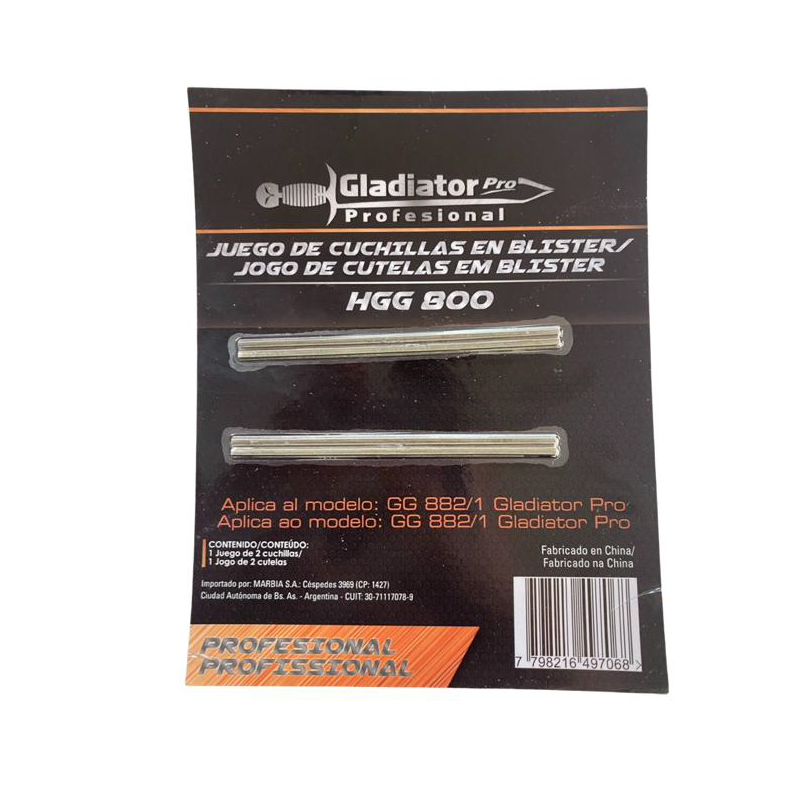 JUEGO DE CUCHILLAS GARLOPA GLA PRO