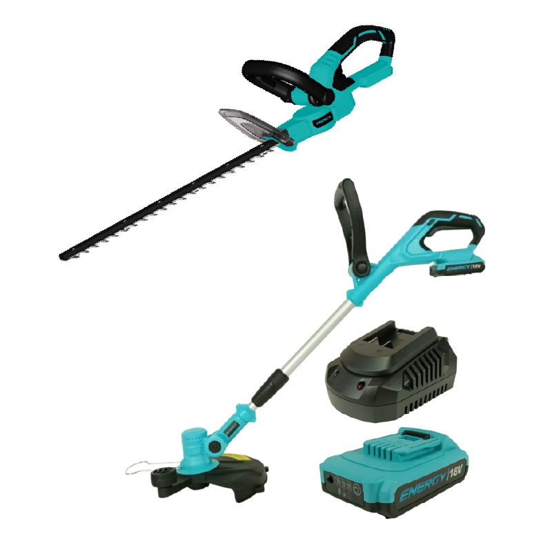 COMBO BORDEADORA CORTACERCO 18V C/BAT ENERGY