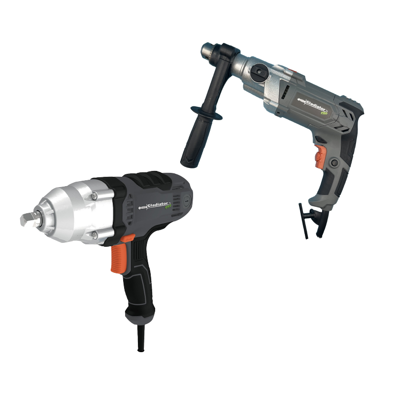 COMBO LLAVE DE IMPACTO + TALADRO ELEC