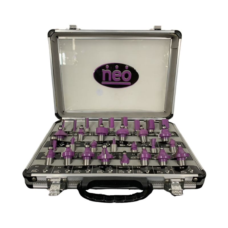 KIT 30 FRESAS ROUTER EJE DE 1/2