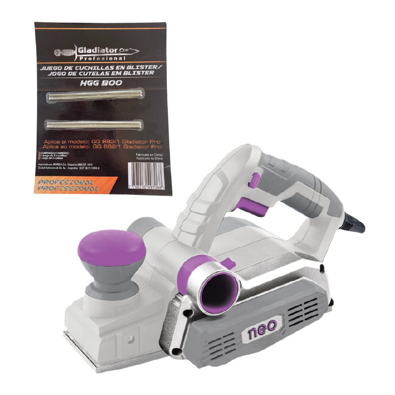 COMBO GARLOPA + CUCHILLAS