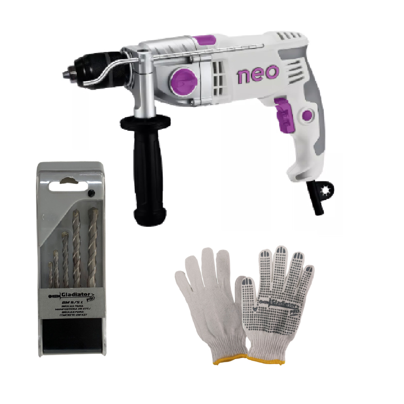 COMBO TALADRO + MECHAS + MECHAS