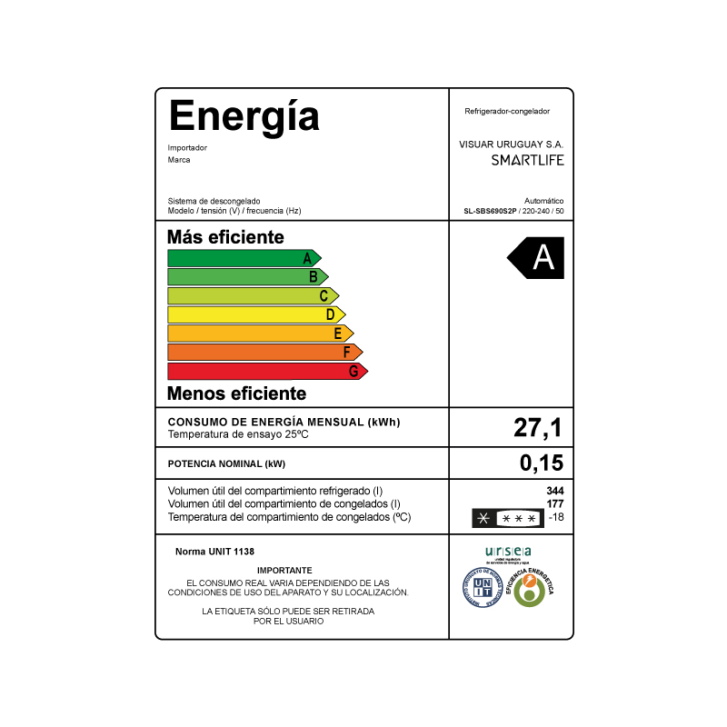nuevo!REFRIGERADOR SIDE BY SIDE