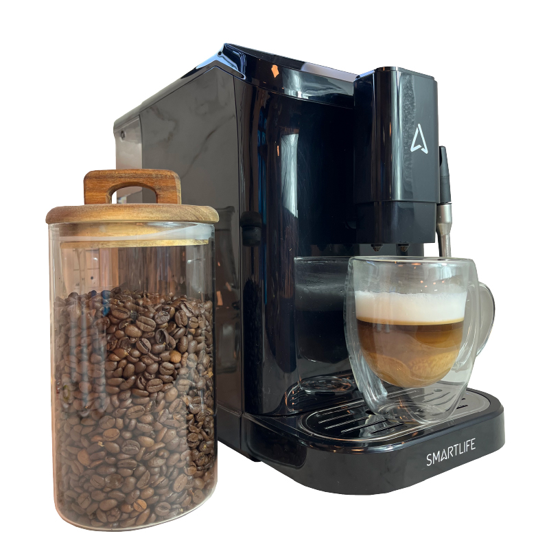 CAFETERA ESPRESSO AUTOMÁTICA C/ MOLINILLO 20 BARES