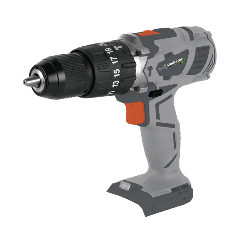 TALADRO PERCUTOR 20V GLADIATOR sin bateria