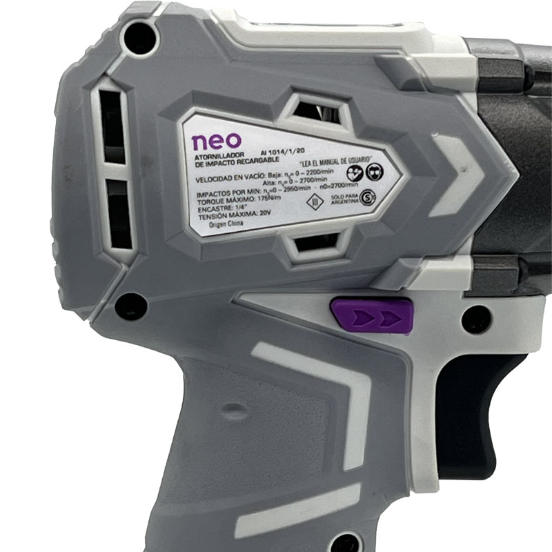 ATORNILLADOR DE IMPACTO NEO 20V BRUSHLESS