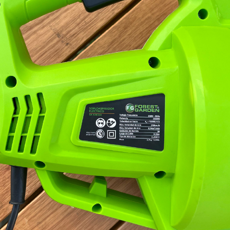 SOPLADOR ELÉCTRICO F&G