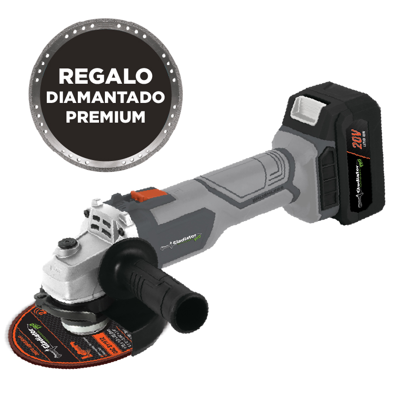 AMOLADORA ANGULAR BRUSHLESS 20V