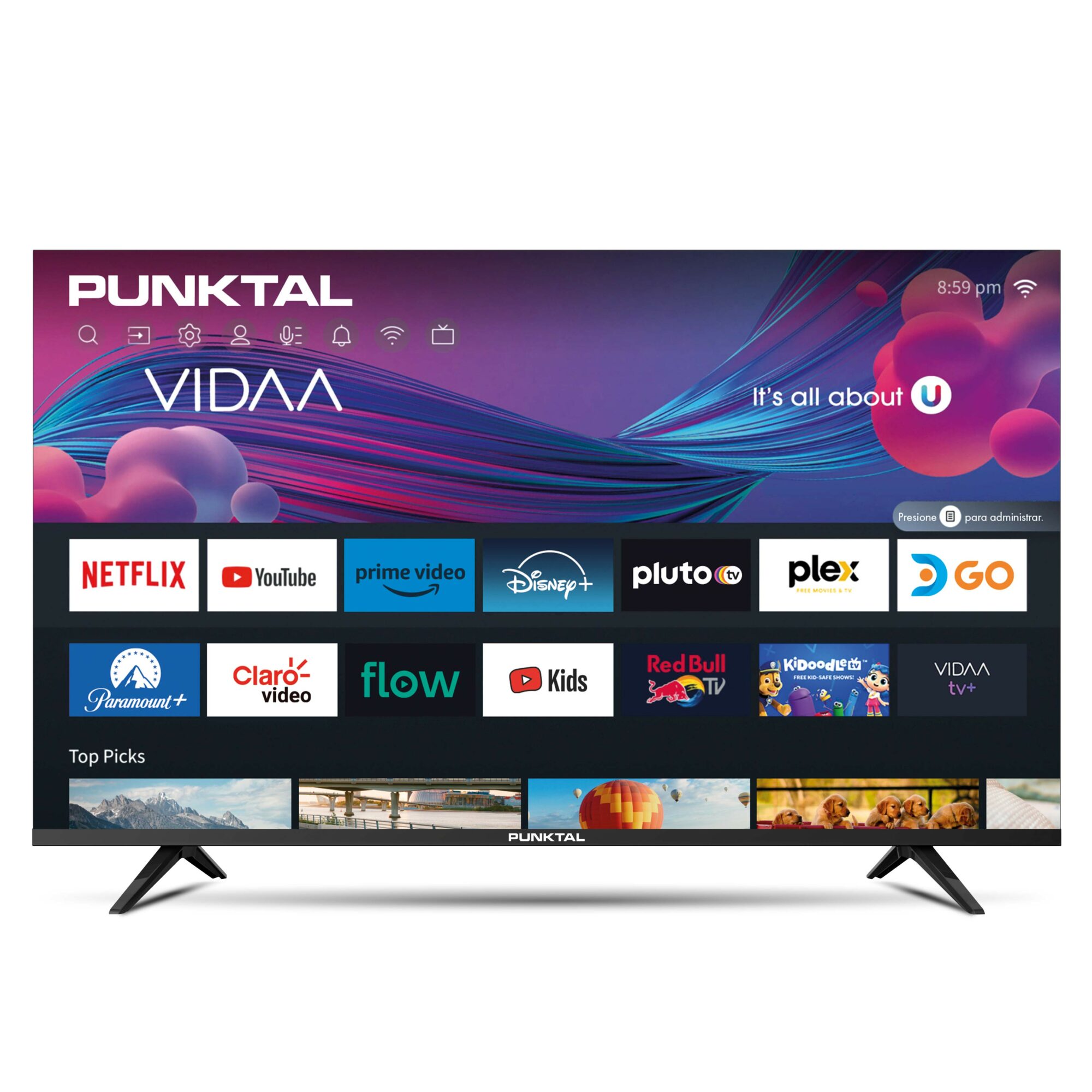 PANTALLA 4K FRAMELESS SMART 50″