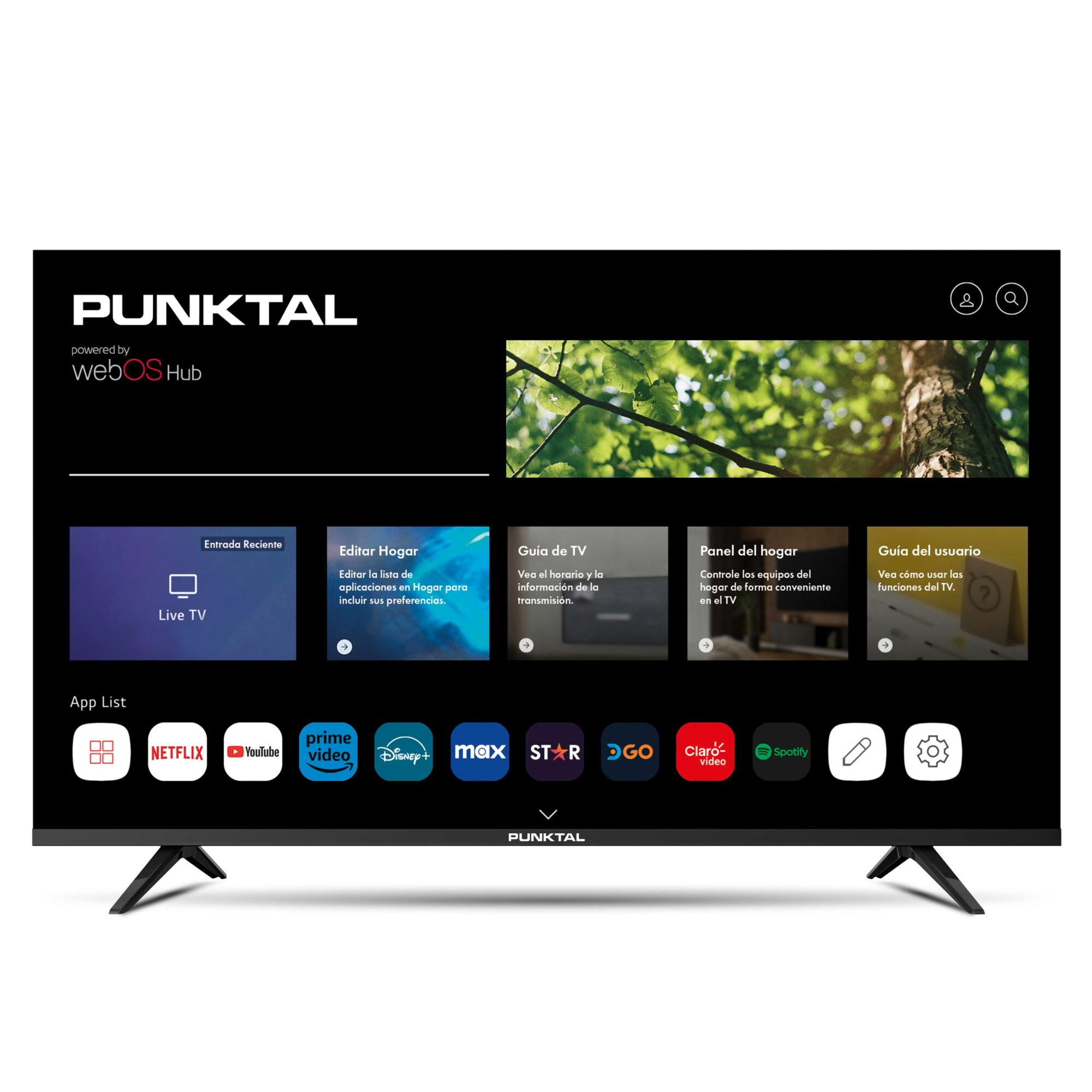 PANTALLA 4K FRAMELESS SMART 55″