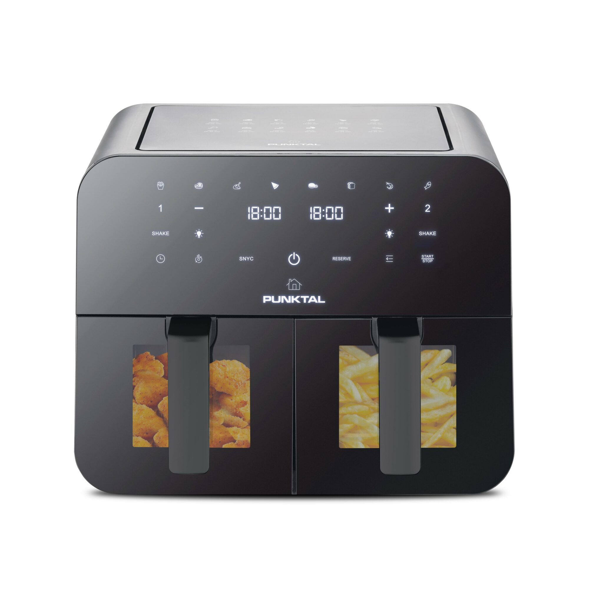 Freidora Sin Aceite Digital Doble