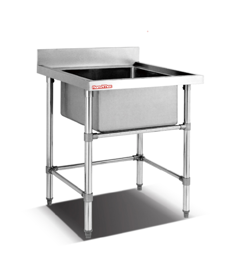 Mesa de trabajo flamemax con pileta