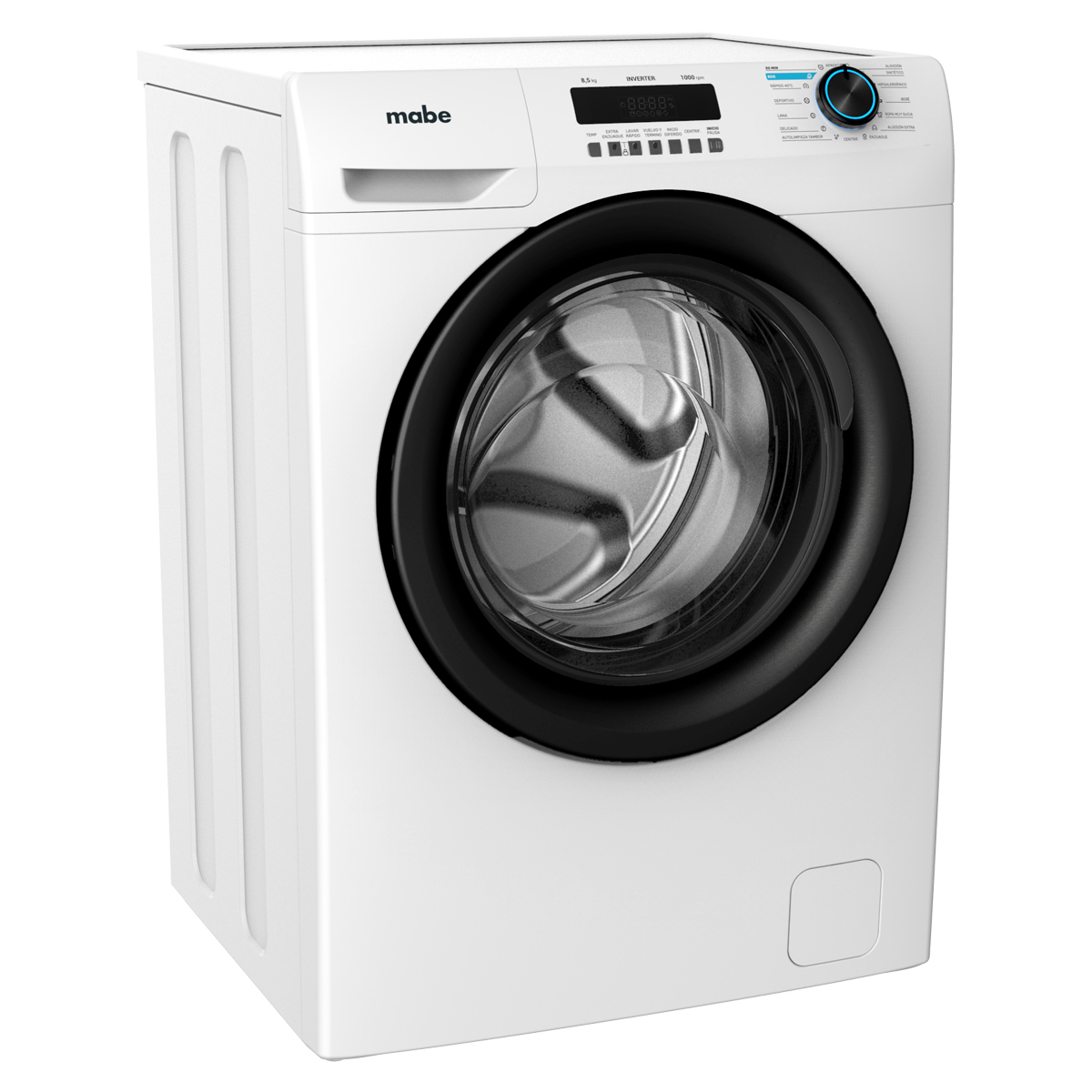 Lavarropas MABE 8,5K LFMA0810SB0 INVERTER