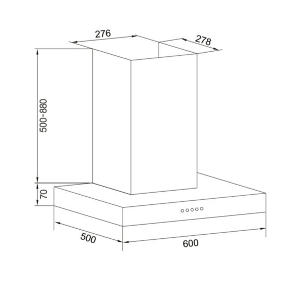 Campana TEM T1ECH T 60cm