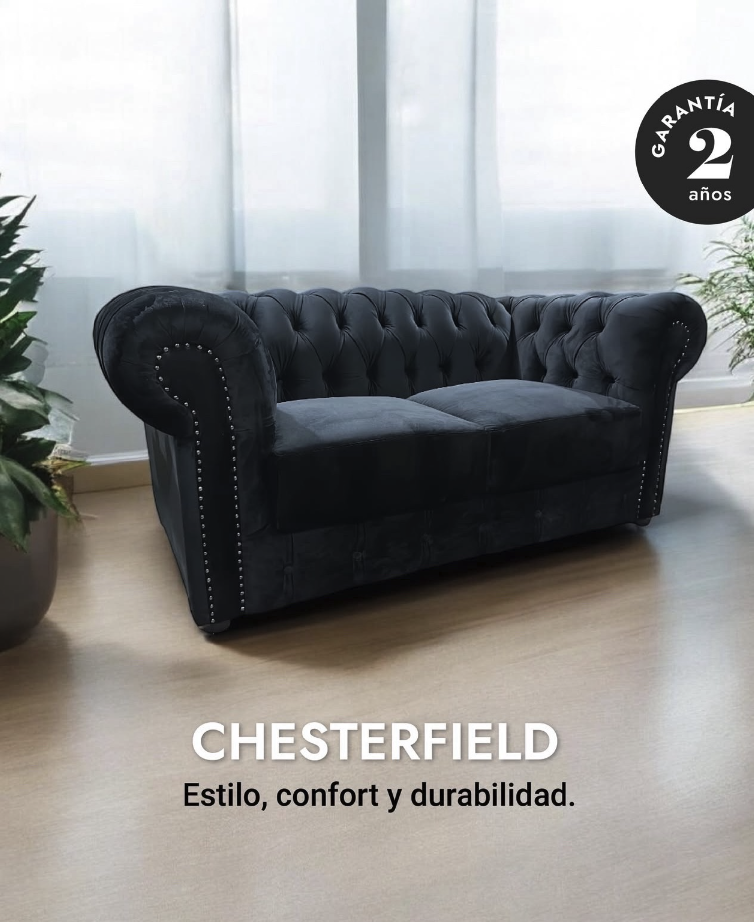 Sofás Chesterfield