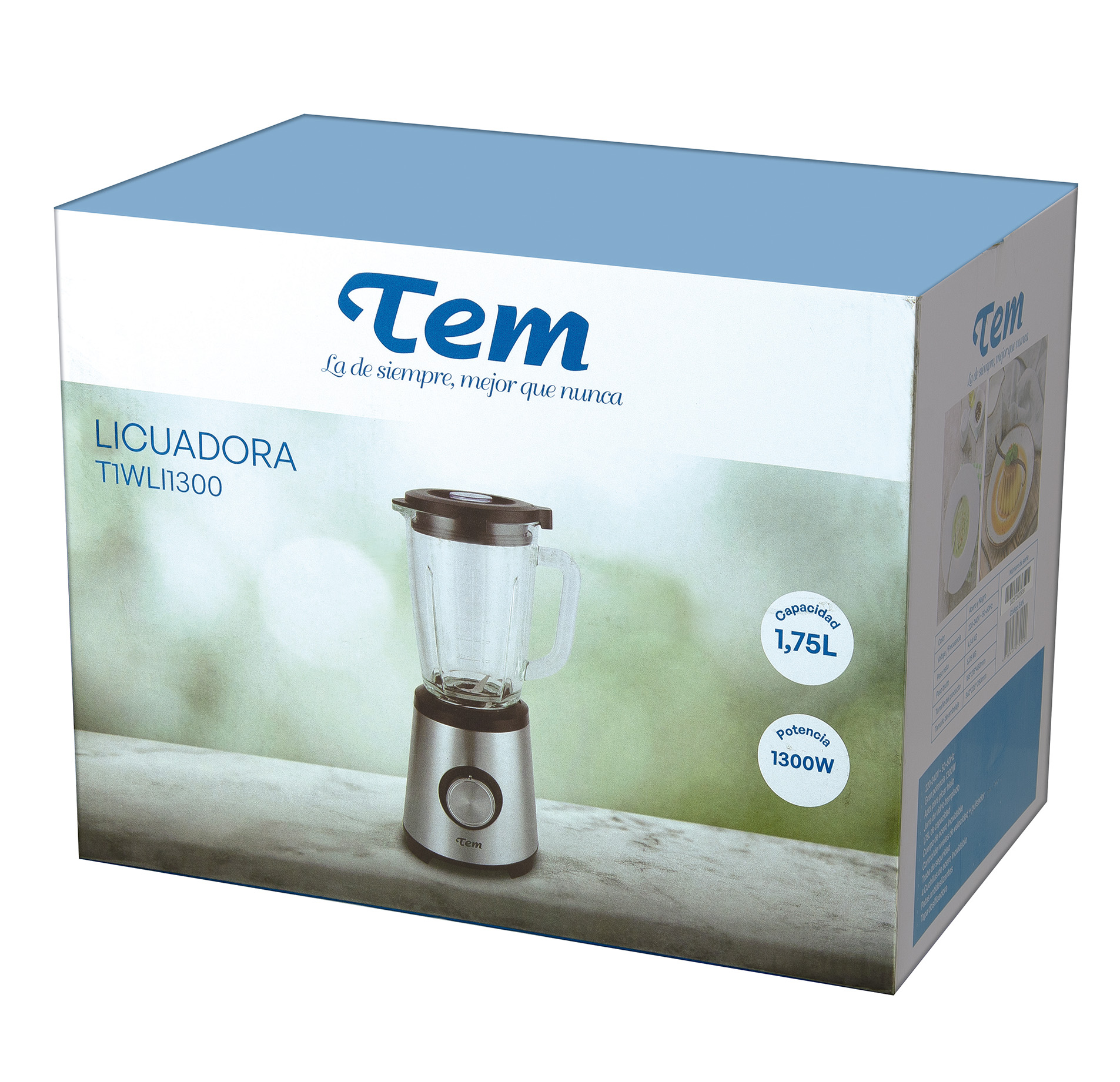 Licuadora de Acero TEM T1WLI1300 7202