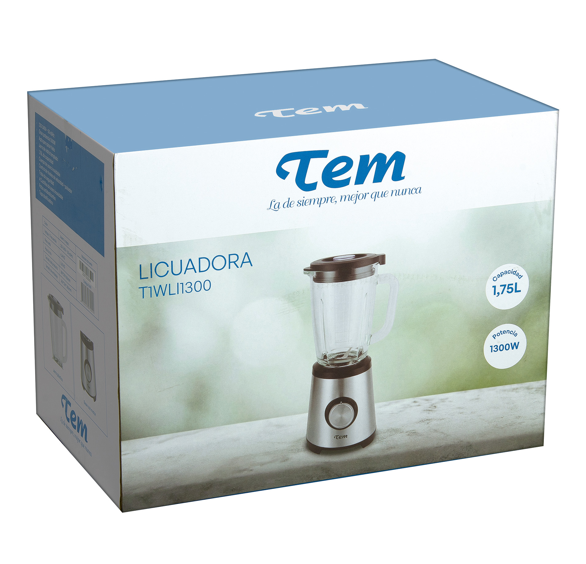 Licuadora de Acero TEM T1WLI1300 7202