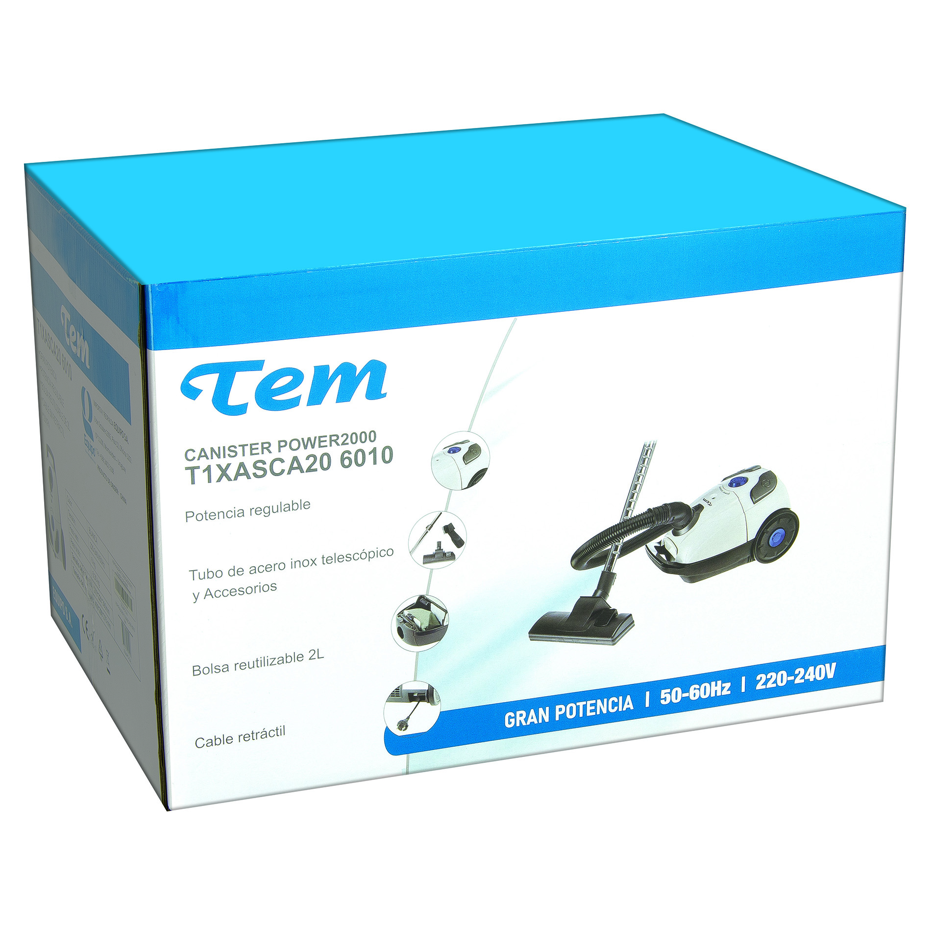 Aspiradora canister T1XASCA206010