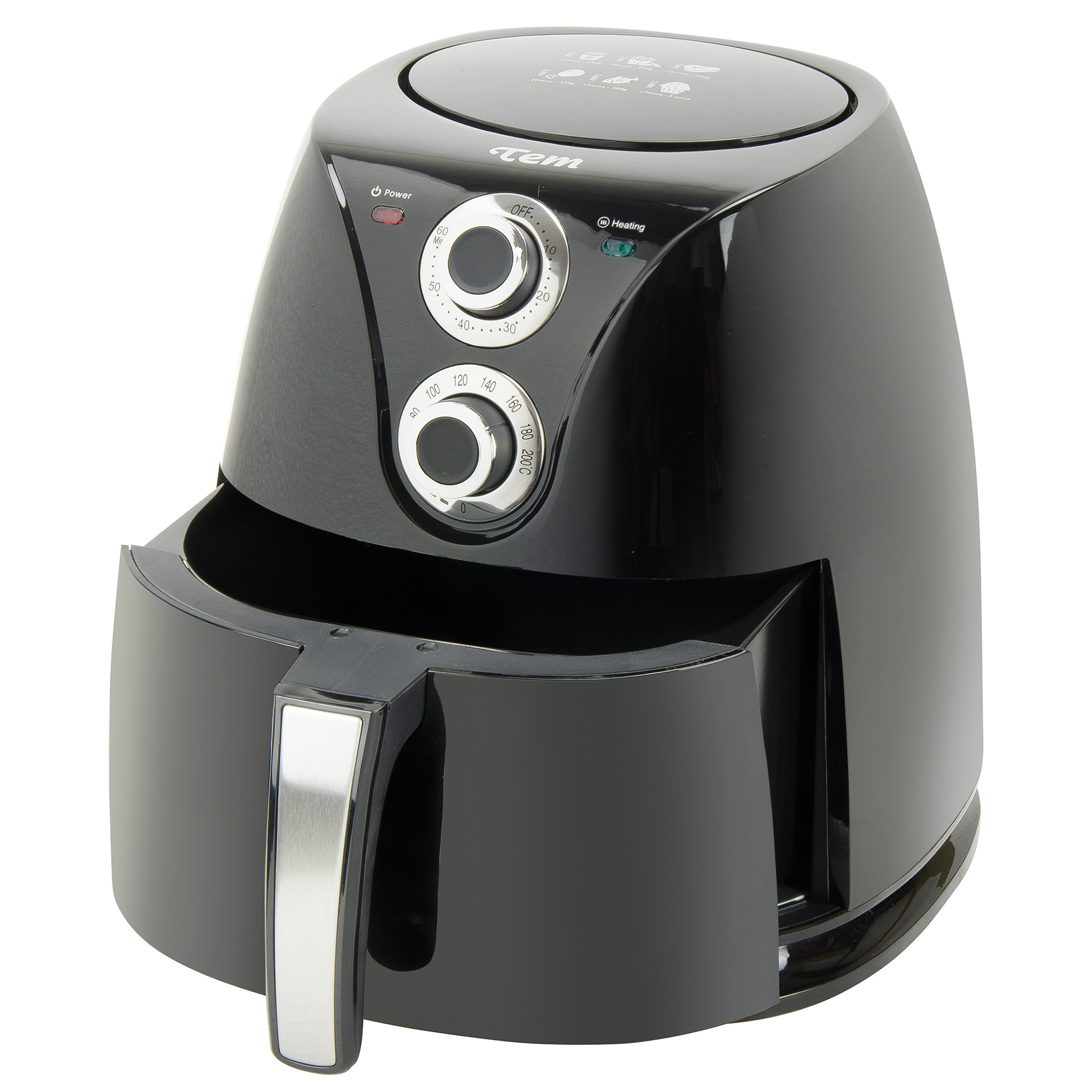Freidora sin aceite Airfryer TEM T1NFA05LB7000