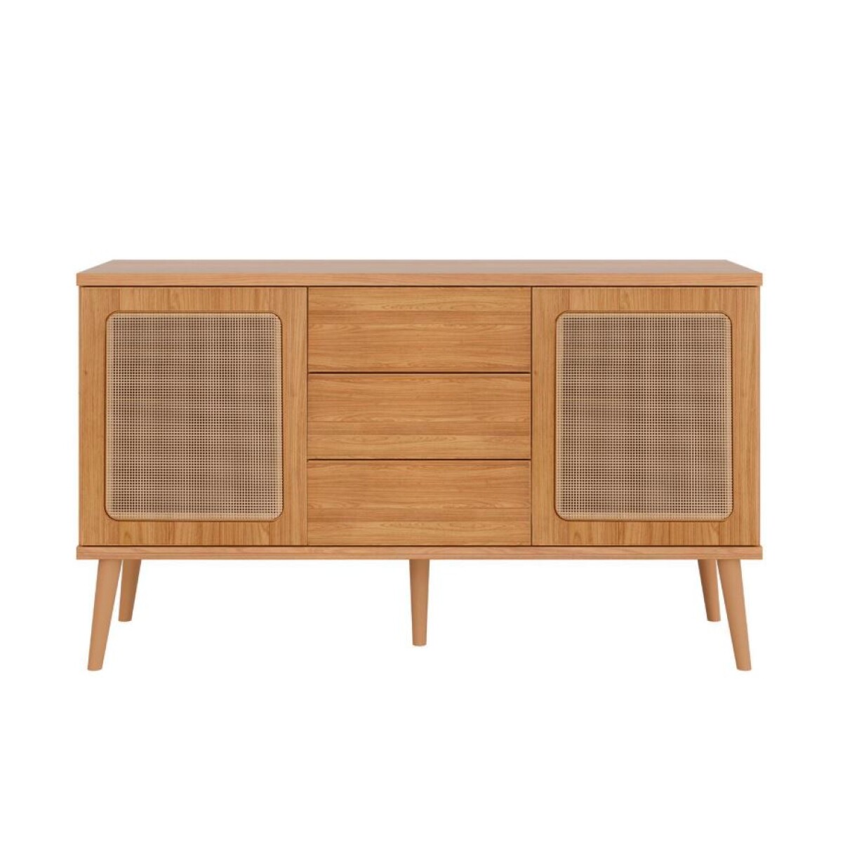 Aparador 2 Puertas 3 Cajones Tela Sintética TB331 SMGB