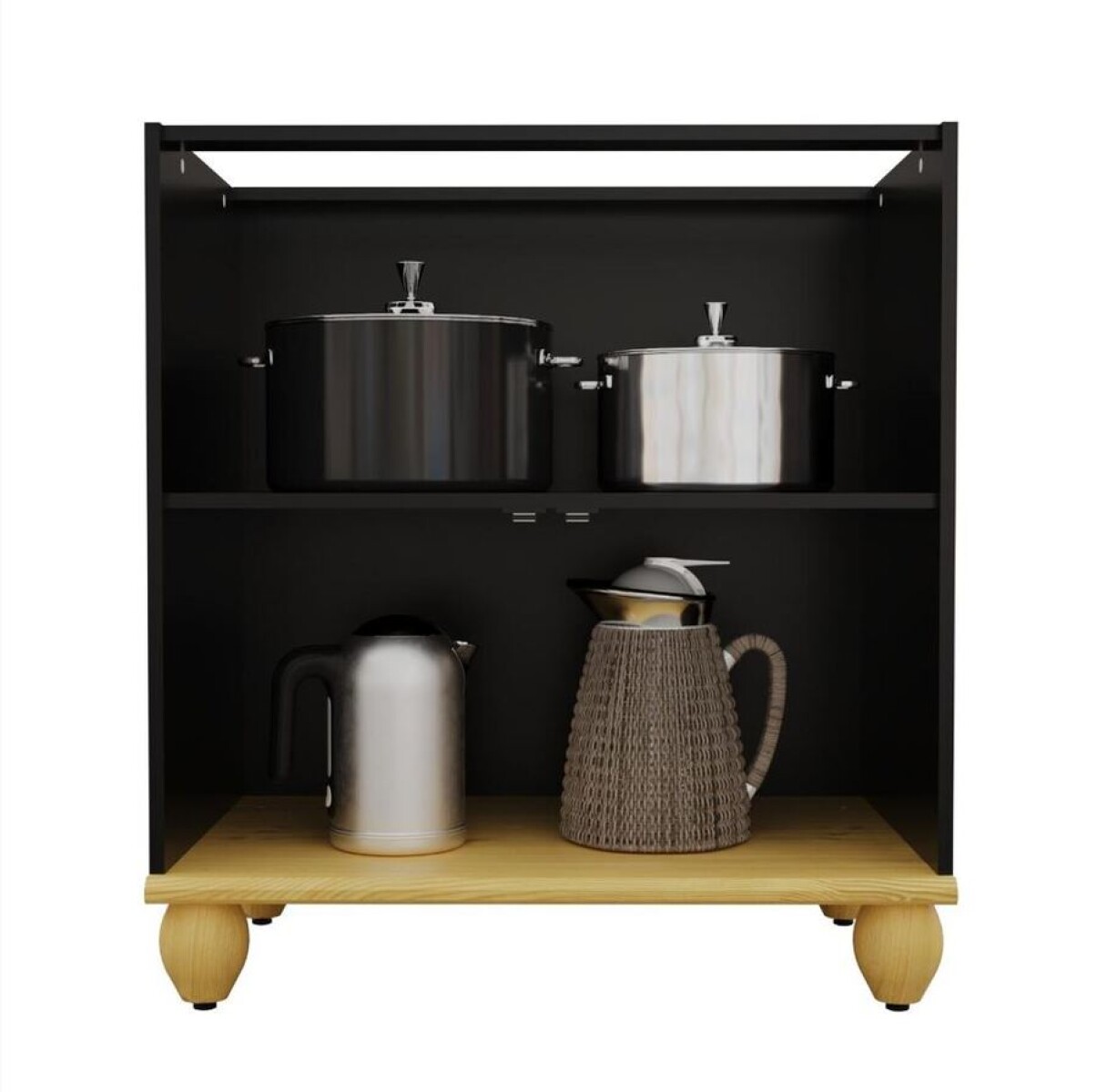 Bajomesada 2 Puertas Negro Joy 47921 SMGB