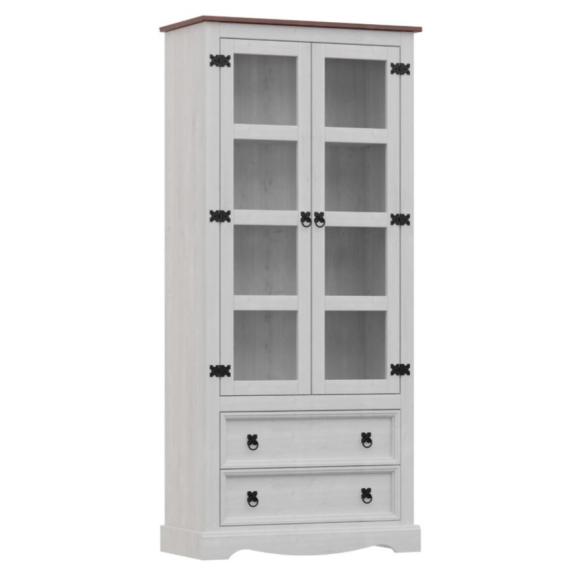 Biblioteca 2 Puertas 2 Cajones Nevada VB 256 SMGB