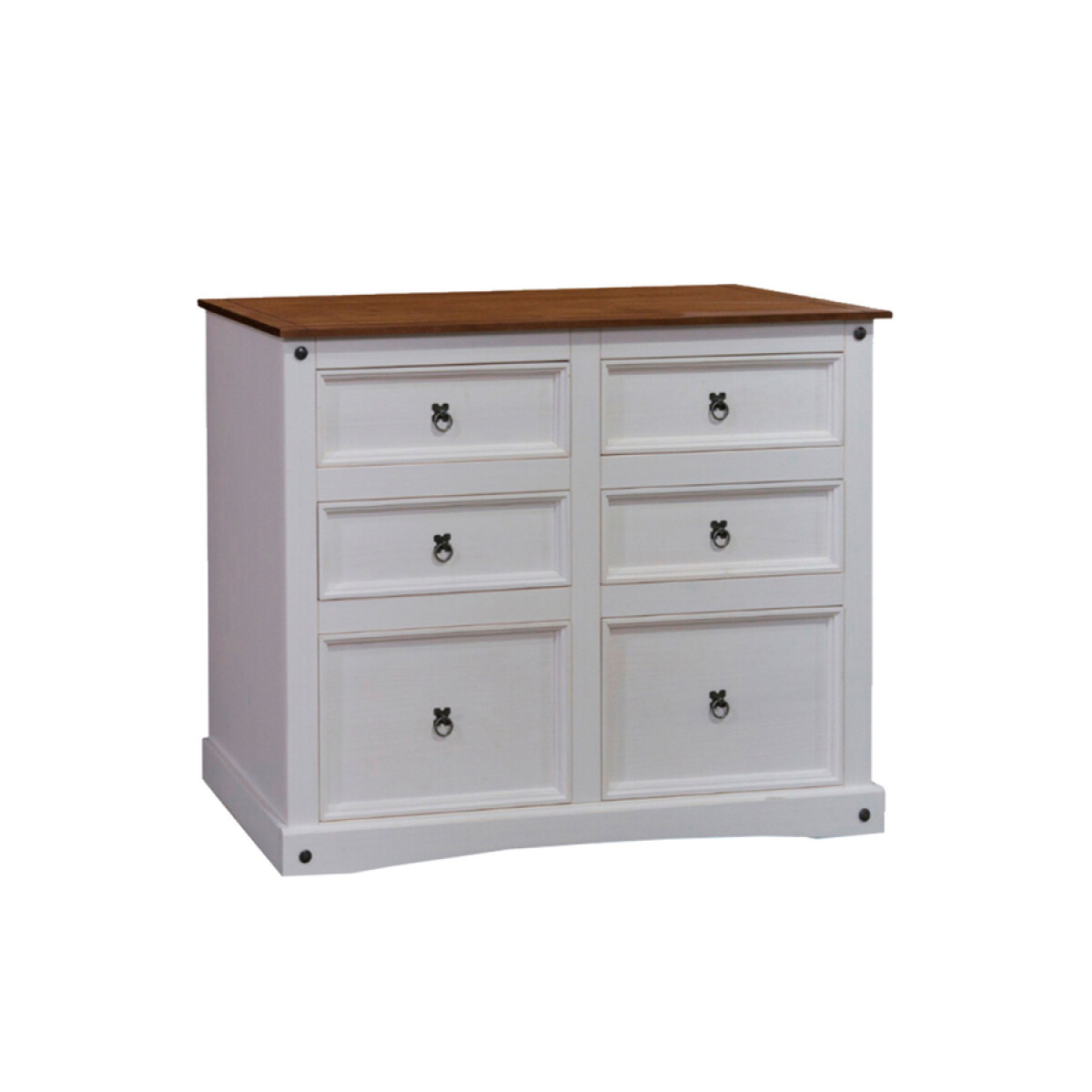 Cómoda 6 Cajones Nevada VB 383 Línea Mexicana SMGB