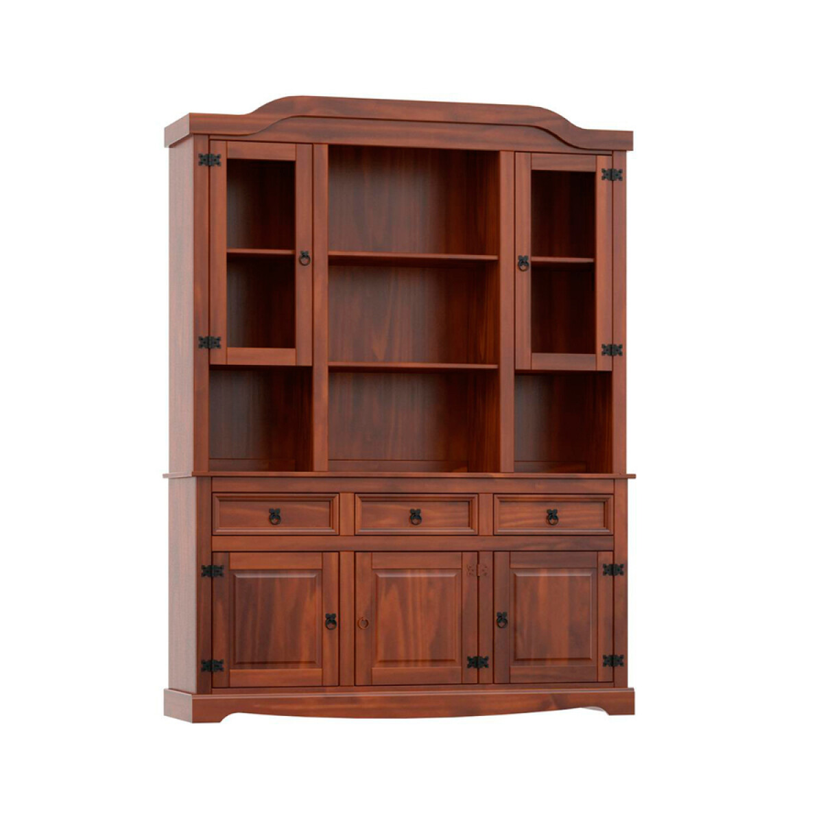 Cristalero CS 285 3 Cajones 5 Puertas Línea Mexicana SMGB