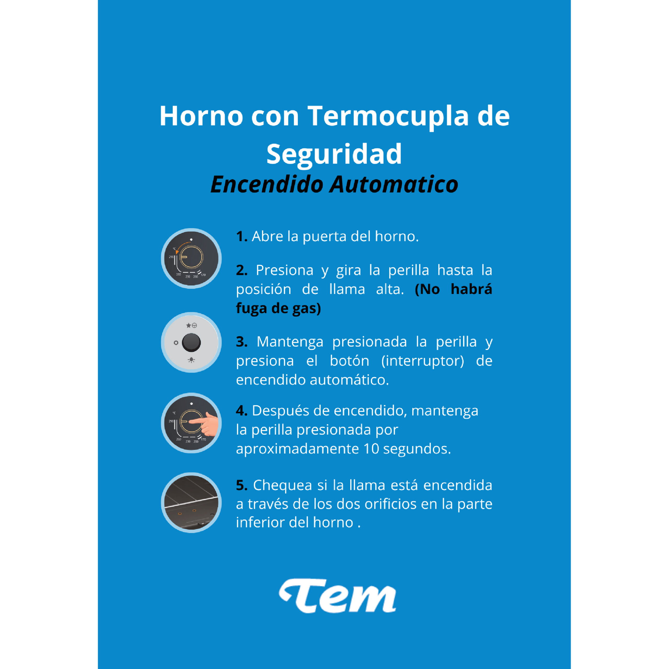 Cocina TEM Gourmet Plus 5H