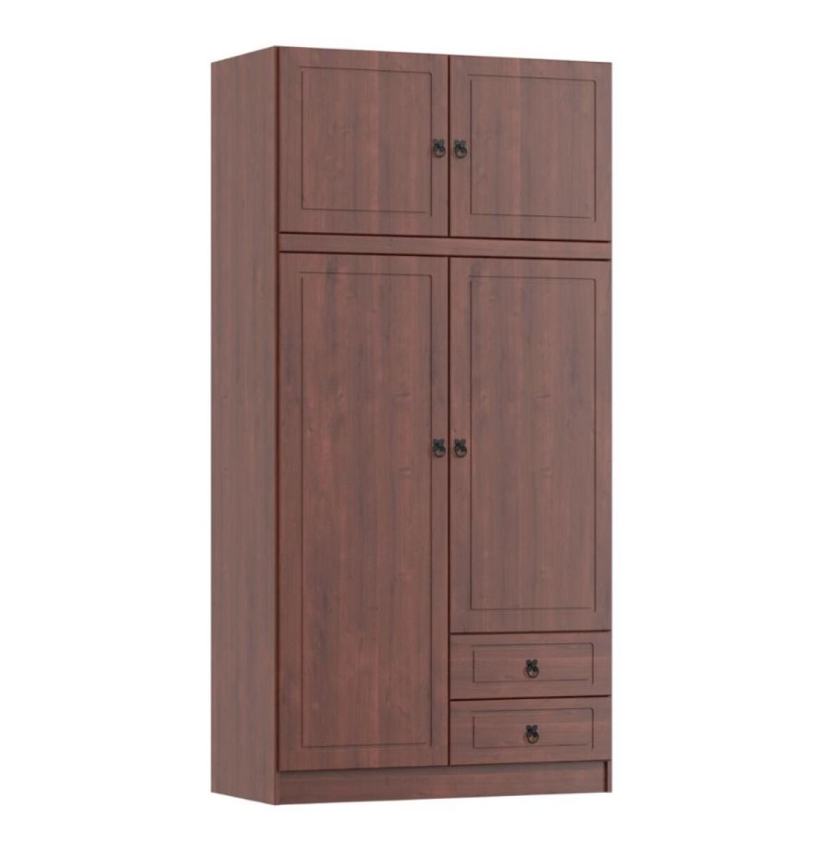 Ropero Paris 4 Puertas 2 Gavetas Cera CS402 SMGB