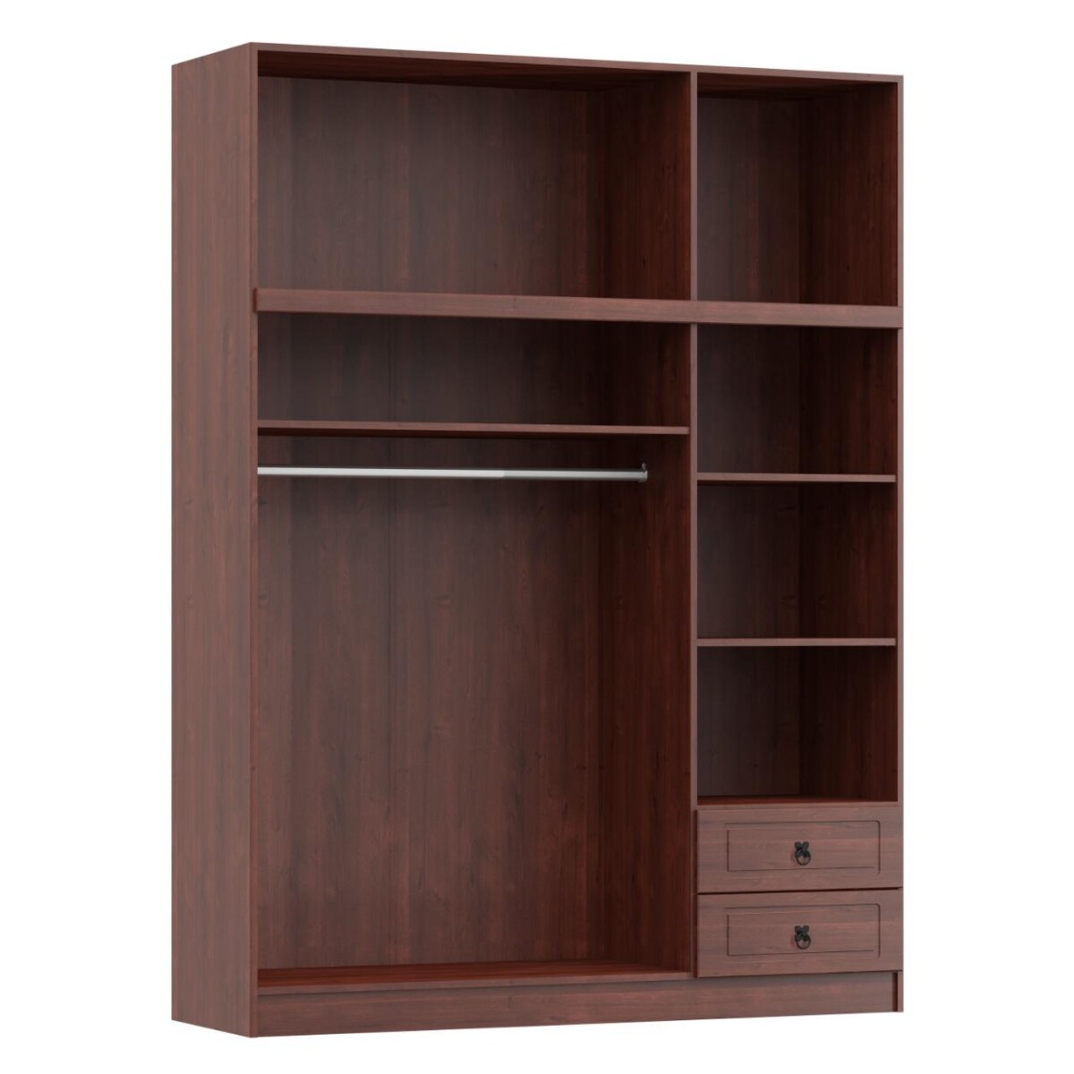 Ropero Paris 6 Puertas 2 Gavetas Cera CS403 SMGB