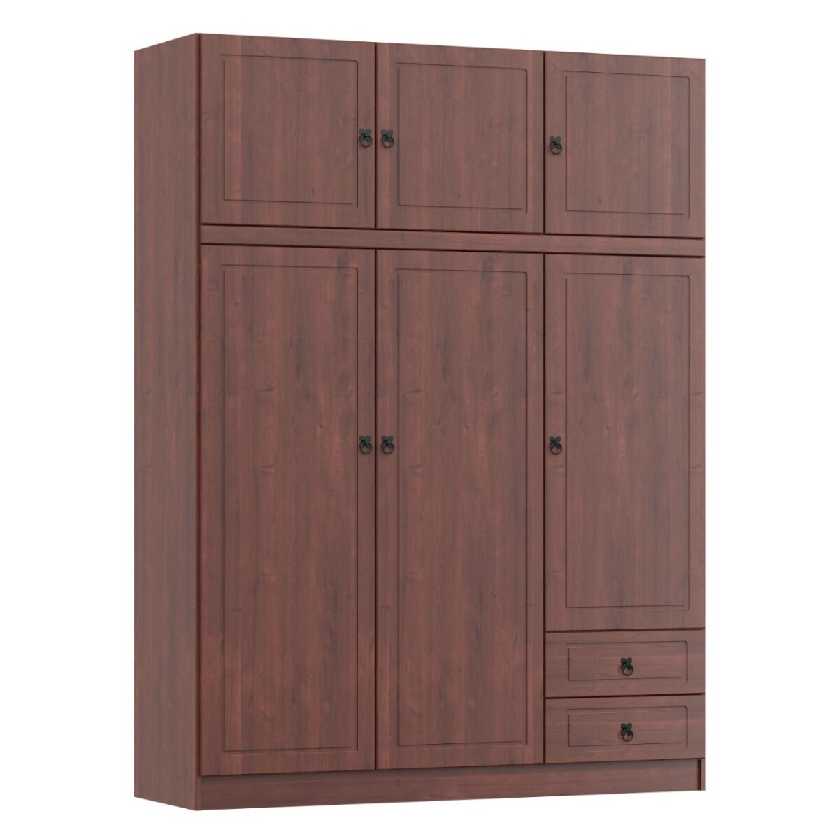 Ropero Paris 6 Puertas 2 Gavetas Cera CS403 SMGB